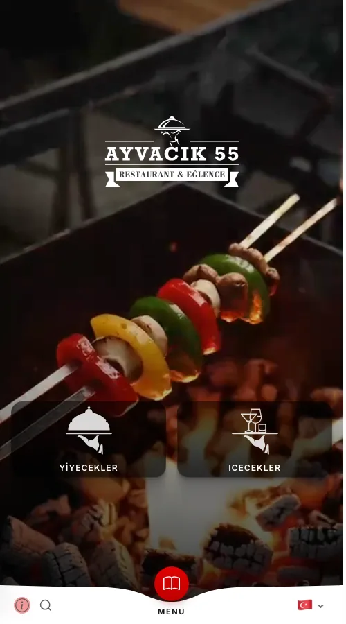 Ayvacık 55 — menu design