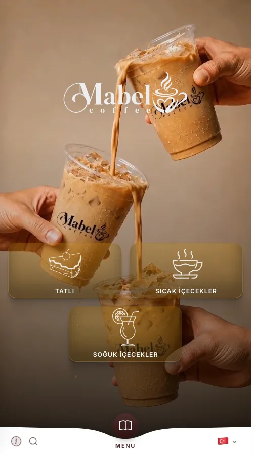 Mabel Coffee — menu design